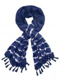 Marken-Schal blau-weiß