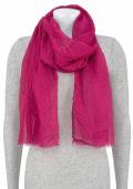 Marken-Schal pink