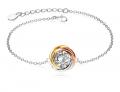 Marken-Schmuckset Infinity Love silber-goldfarben