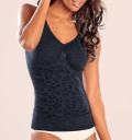 Marken-Shapingtop blau