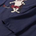 Marken-Shirt dunkelblau