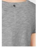 Marken-Shirt grau-melange