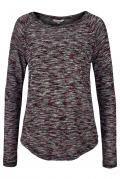 Marken-Shirt grau-rost