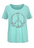 Marken-Shirt mint