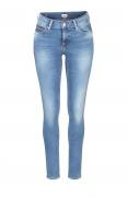 Marken-Skinny-Jeans NORA blau-used 30 inch