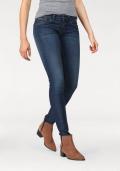 Marken-Skinny-Jeans dark-used W32/L30 inch
