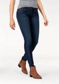 Marken-Skinny-Jeans dunkelblau W31/L 30 inch