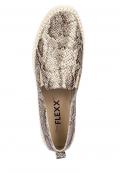 Marken-Slipper grau-silberfarben