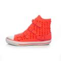 Marken-Sneaker neonorange