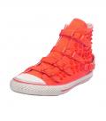 Marken-Sneaker neonorange