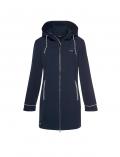 Marken-Softshellparka marine
