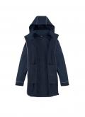 Marken-Softshellparka marine