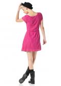 Marken-Spitzenkleid pink