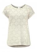 Marken-Spitzentop offwhite Gr. S