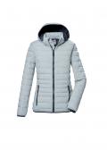 Marken-Steppjacke GS 63 WMN QLTD JCKT_UYAKA hellgrau