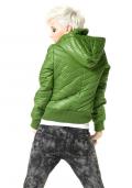 Marken-Steppjacke grün Größe 40