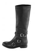 Marken-Stiefel schwarz