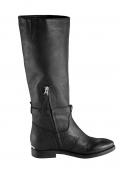 Marken-Stiefel schwarz
