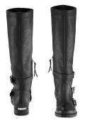 Marken-Stiefel schwarz