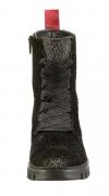 Marken-Stiefelette schwarz