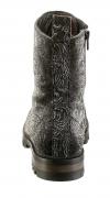 Marken-Stiefelette schwarz