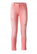 Marken-Stretchhose rose