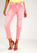 Marken-Stretchhose rose