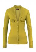 Marken-Strickjacke kiwi