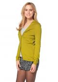 Marken-Strickjacke kiwi