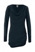 Marken-Strickkleid navy
