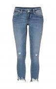 Marken-Super-Skinny-Jeans SERENA blau-used Gr. 27