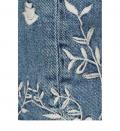 Marken-Super-Skinny-Jeans blau-used 30 inch