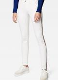 Marken-Super-Skinny-Jeans weiß 30 inch