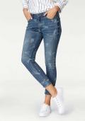 Marken-Super-Slim-Jeans blau