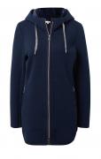 Marken-Sweatjacke marine