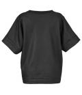 Marken-Sweatpullover schwarz