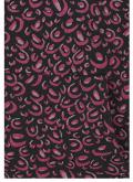 Marken-Sweatpullover schwarz-pink