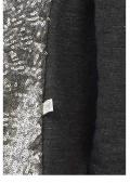 Marken-Sweatshirt anthrazit-silber Größe L