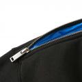 Marken-Sweatshirt mit Stickerei schwarz