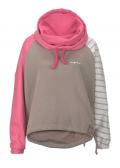 Marken-Sweatshirt pink-taupe
