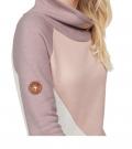 Marken-Sweatshirt rosa-lila