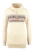 Marken-Sweatshirt sand