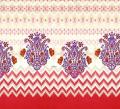 Marken-Tagesdecke rot-beige-bunt, Gr.1