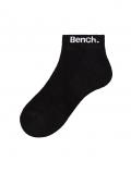 Marken-Tennis-Kurzsocken im 6er Pack schwarz
