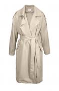 Marken-Trenchcoat beige