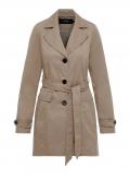 Marken-Trenchcoat beige Gr. S