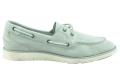 Marken-Veloursleder-Slipper Lakeville mint Gr. 38