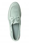 Marken-Veloursleder-Slipper Lakeville mint Gr. 38