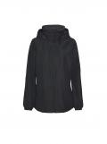 Marken-Wasserdichte 2-Lagen-Outdoorjacke schwarz