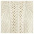 Marken-Wollpullover creme
